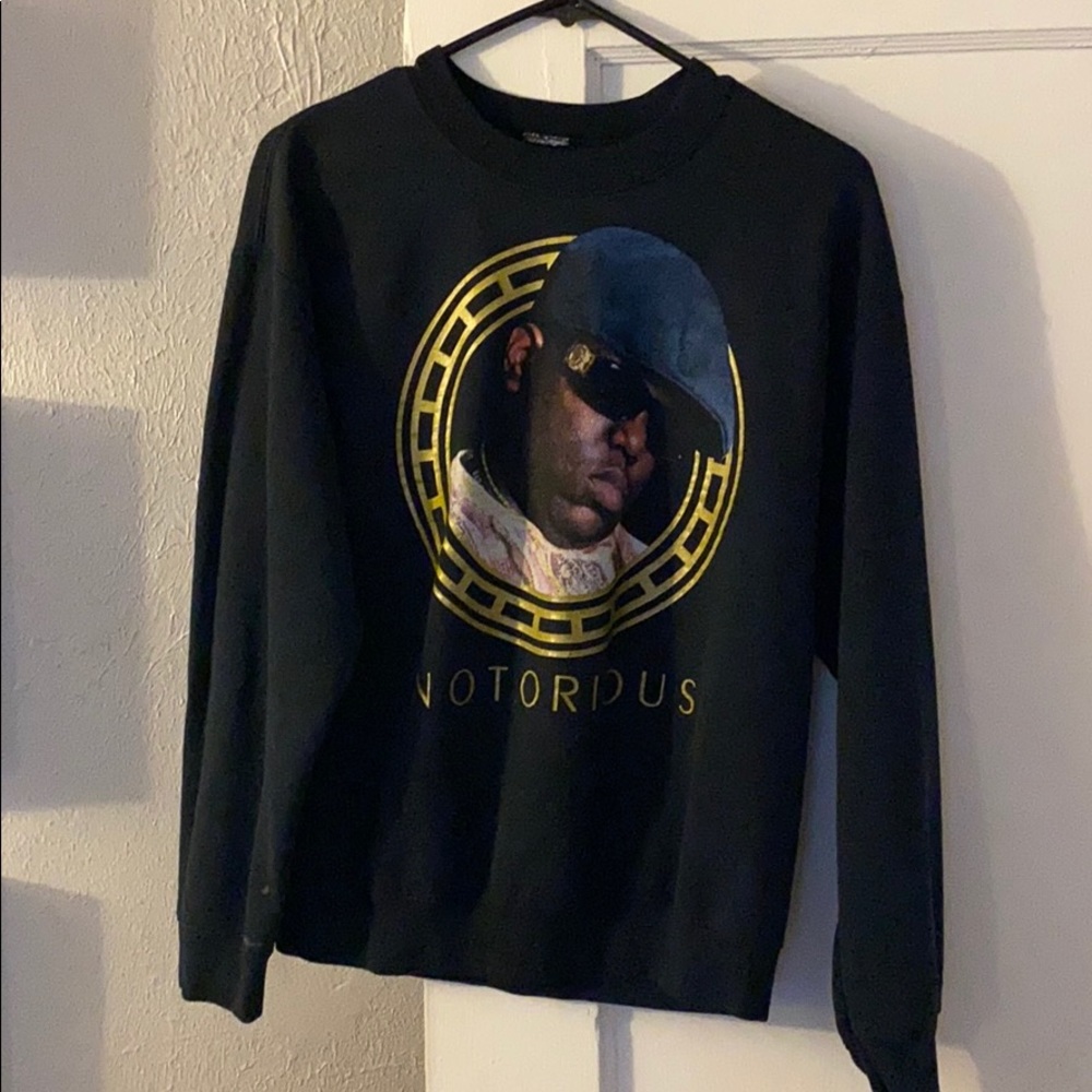 Vintage Notorious BIG sweatshirt.
